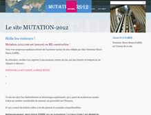 Tablet Screenshot of mutation-2012.com